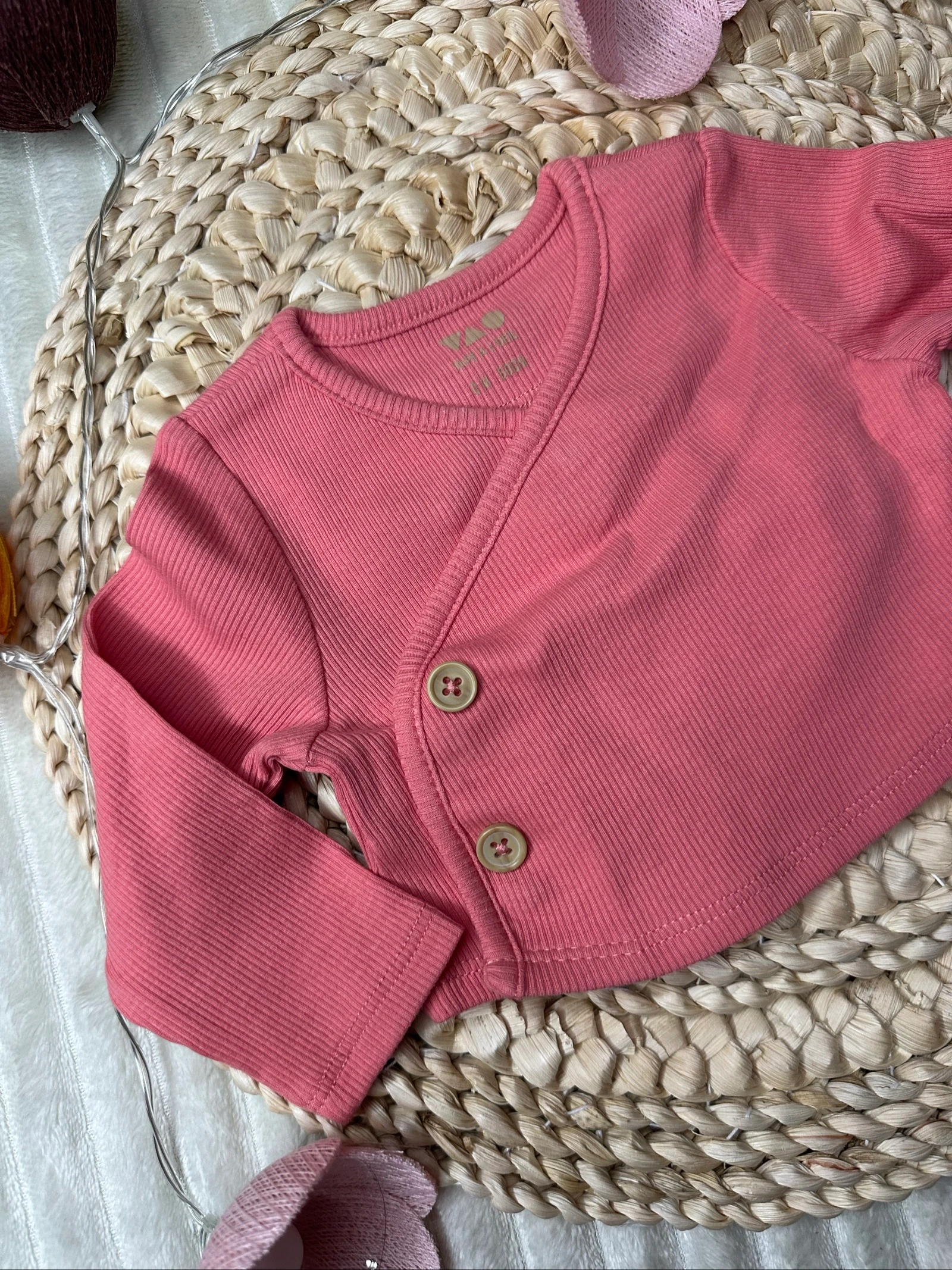 Pink Tape à l’œil newborn vest – photo 3